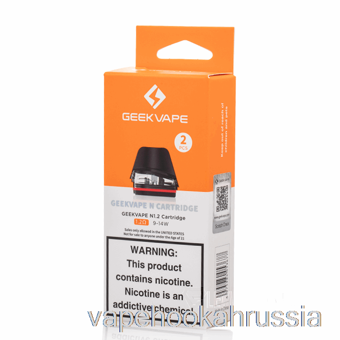 Сменные капсулы Vape Juice Geek Vape N, 1,2 Ом